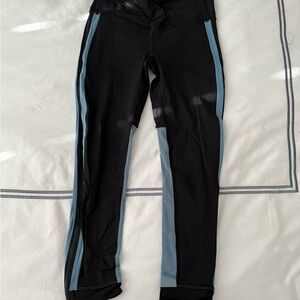Black and Blue Lululemon Leggings